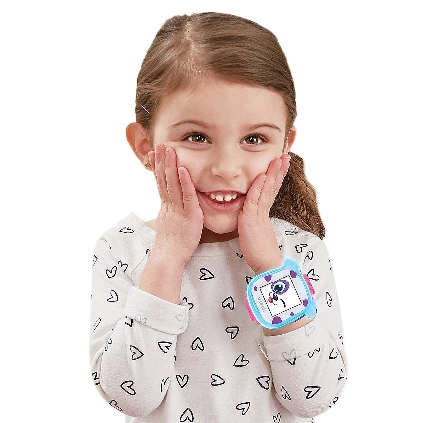 Sortie 🎉 Vtech My First Kidiwatch (Chien Rose) 😀 5 Sortie 🎉 Vtech My First Kidiwatch (Chien Rose) 😀 – Image 3