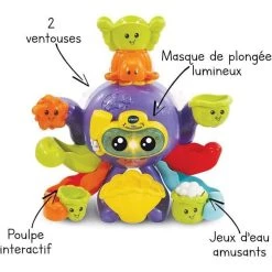 Meilleure vente 😉 Vtech Polo, Mon Poulpe Rigolo 🤩 -Vtech Soldes Magasin 3417765552052 4