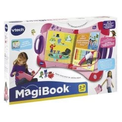 Le moins cher 🔔 Vtech Magibook Starter Pack Rose 😀 -Vtech Soldes Magasin 3417766021557 5