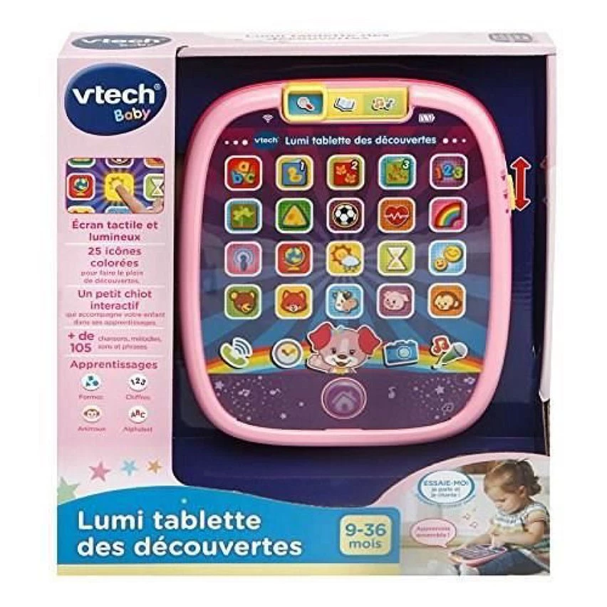 Meilleure affaire 👏 Vtech Lumi Tablette Des Découvertes Rose 😀 5 Meilleure affaire 👏 Vtech Lumi Tablette Des Découvertes Rose 😀 – Image 3