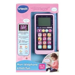 Grosses soldes 🌟 Vtech Mon Telephone Emoti'fun Rose ✨
