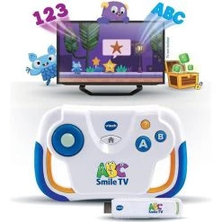 Tout neuf 🛒 Vtech Abc Smile Tv (Ma Première Console Tv Éducative) 🎁