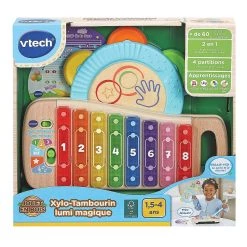 Budget 🛒 Vtech Xylo-Tambourin Lumi Magique (Jouet Avec Partie Bois Certifié Fsc®) 👍