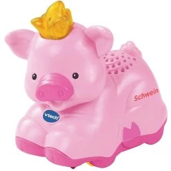 Meilleure vente 😉 Vtech Baby Animal Cochon Tip Tap rose ✔️