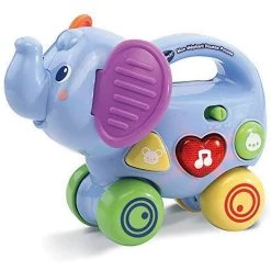 Grosses soldes 🤩 Vtech élephant Pousse Baby bleu 🔔